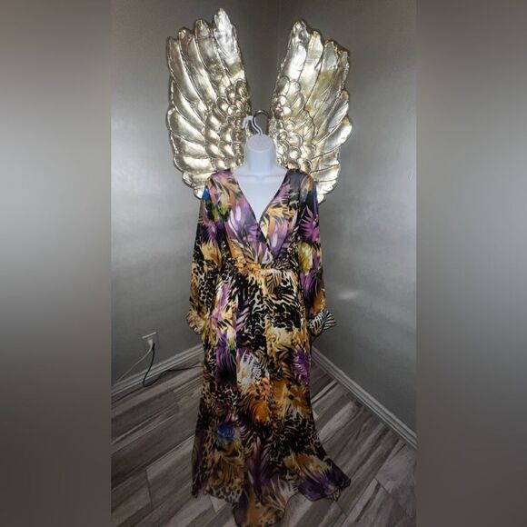 Spy Zone Exchange Tropical Lepard Dress, Y2K ,Medíum - Picture 5 of 14